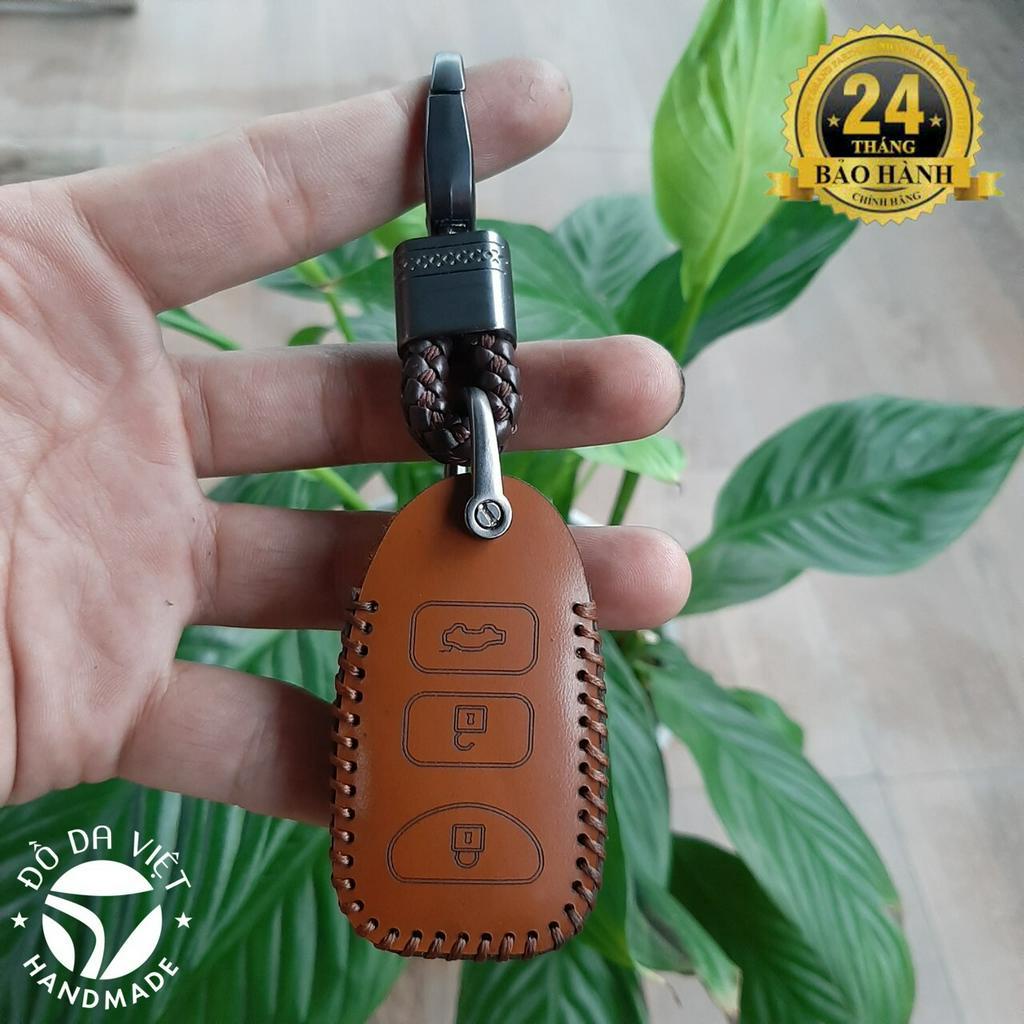 Bao Da Chìa Khoá Hyundai Tucson, SantaFe, Starex 2006-2011, KIA Carens, Sportage 2005