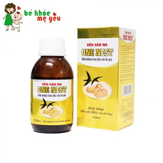 SIRO YẾN SÀO ONE NEST-Trợ thủ đắc lực cho trẻ biếng ăn!!!