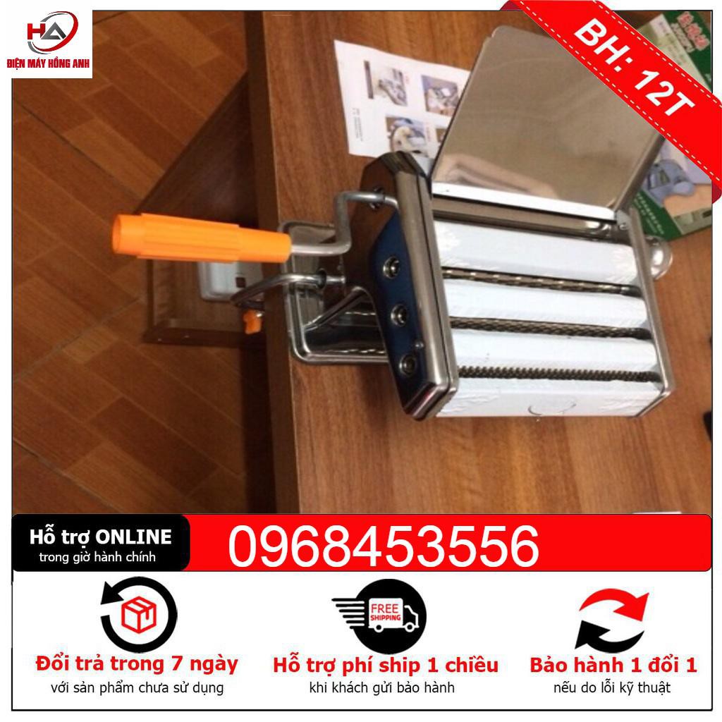 Máy cán mỳ cắt mỳ gia đình 3 lưỡi dao