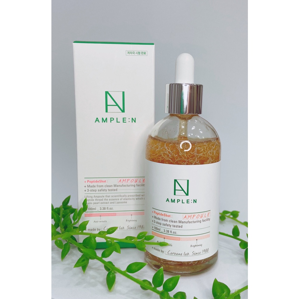 Tinh Chất Dưỡng Trắng Tăng Độ Đàn Hồi Da Ample:N Peptide Shot Ampoule