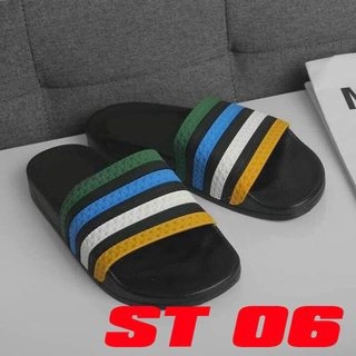 Dép nam kẻ sọc ngang nhiểu màu
