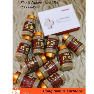 Cấy Hồng Sâm GoGo & Luthione Chuyên Dùng Cho SPA Hũ 100g
