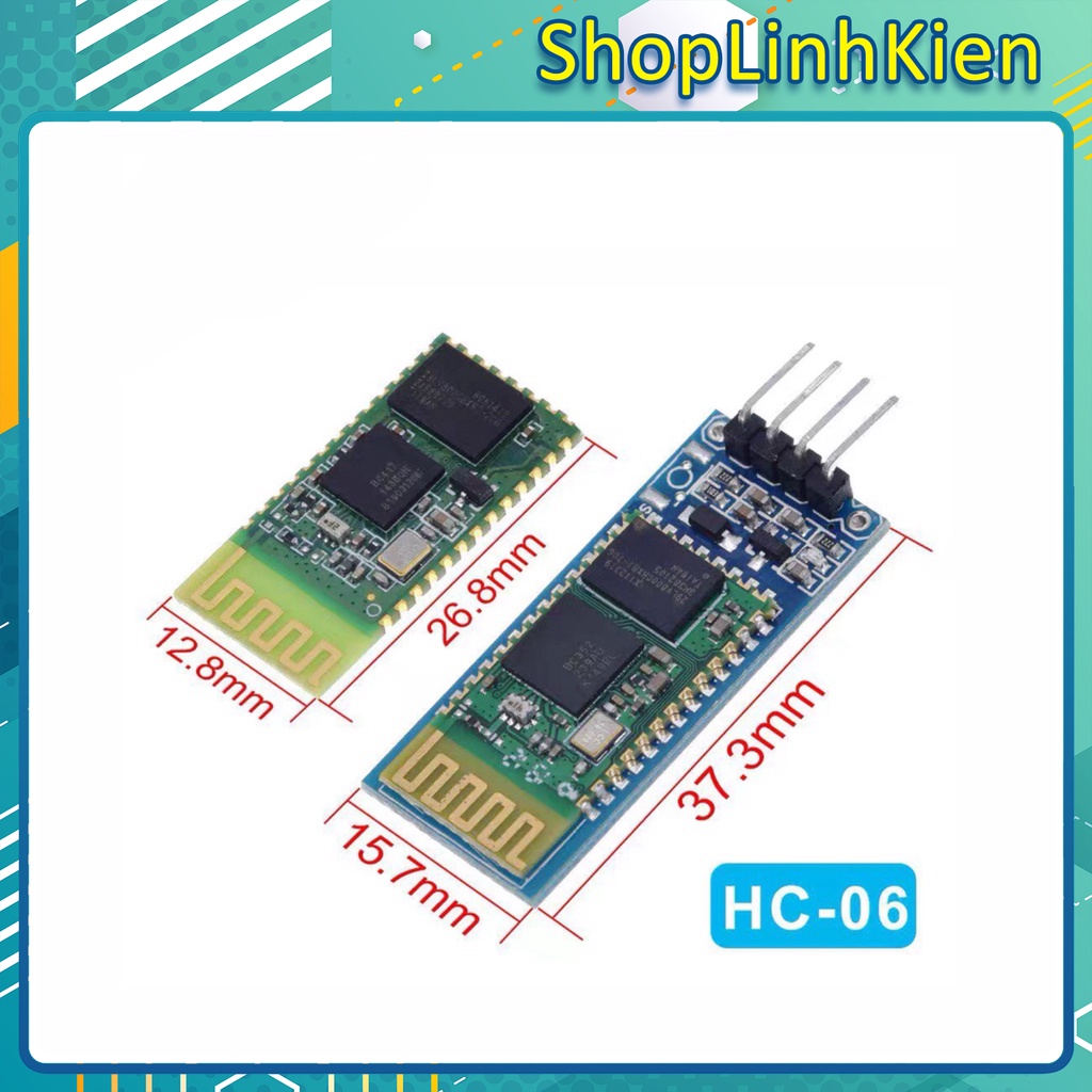 Module Bluetooth HC06 Slaver Full HC06-Full/ bluetooth điều khiển thiết bị từ xa