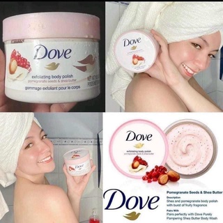 Tẩy da chết body DOVE ĐỨC