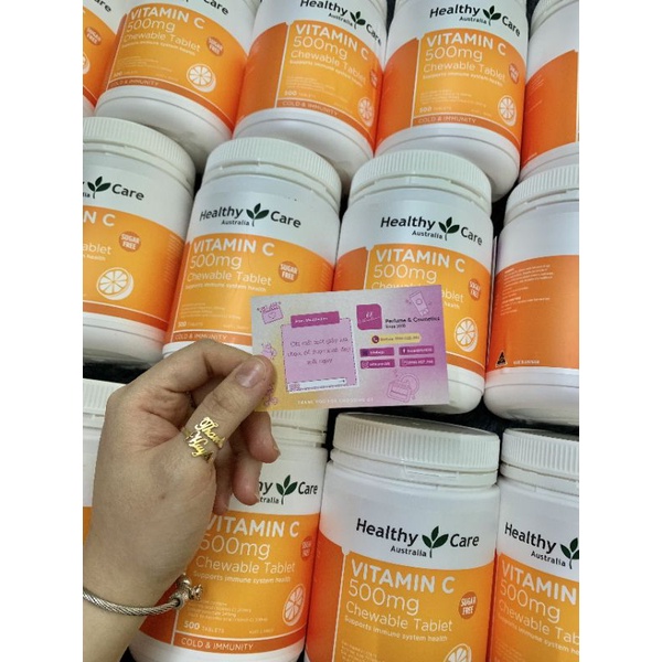 Healthy Care Vitamin C 500mg Chewable 500 viên