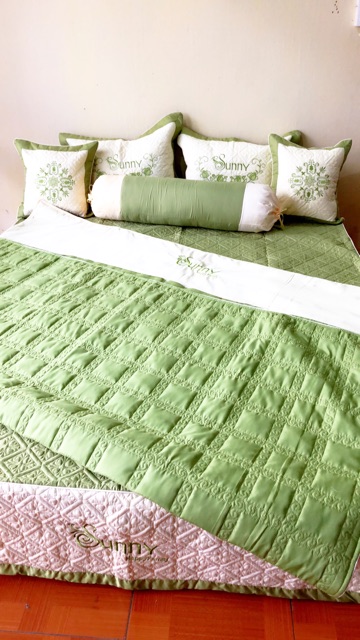 Bộ chăn ga gối Satin mùa cưới các mẫu cực hot! | BigBuy360 - bigbuy360.vn