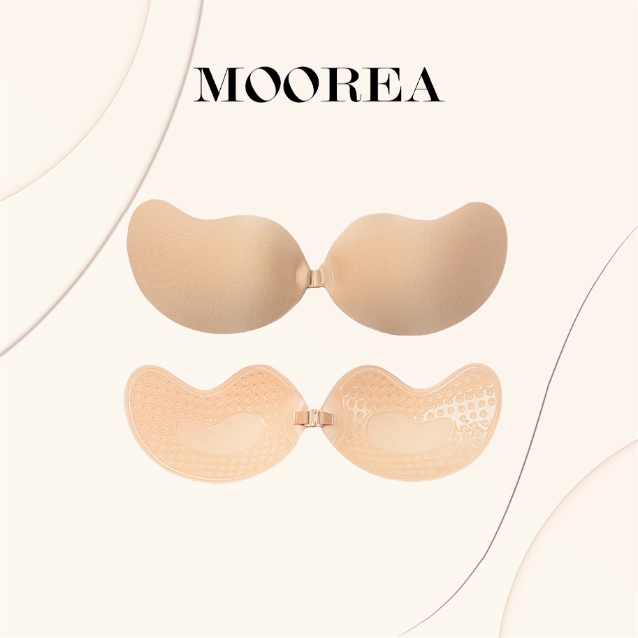 Miếng Dán Ngực Silicone Xoài Tạo Khe Đẩy Ngực Bám Dính CựcTốt MOOREA BRC18