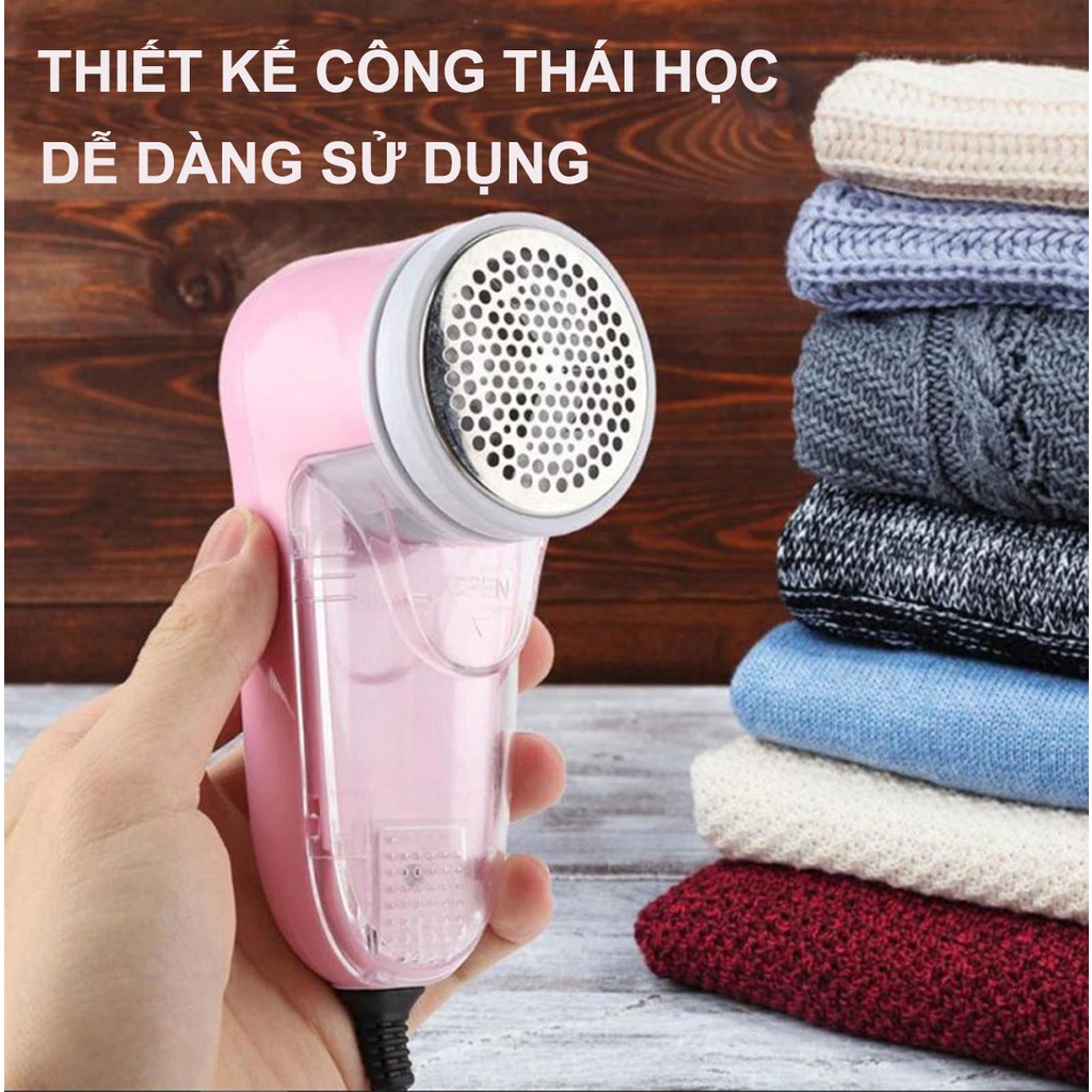 Máy Cắt Lông Xù Quần Áo Mini SOKANY SK877  Cắt Siêu Bén Lưỡi Siêu Bền Tiện Lợi - Hàng Loại 1