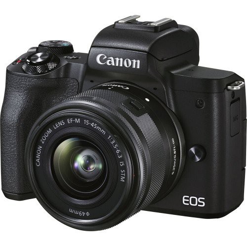 Máy ảnh Canon EOS M50 Mark II kèm ống kính 15-45mm f/3.5-6.3 IS STM - Bảo hành 12 tháng