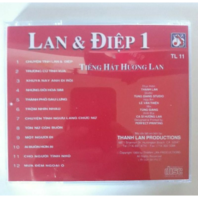 Bộ 3 cd Hương Lan phono