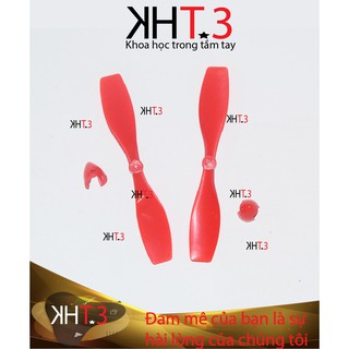 Bộ 2 cánh quạt thuận nghịch 1x 75mm cánh quạt nhựa làm đồ chơi stem