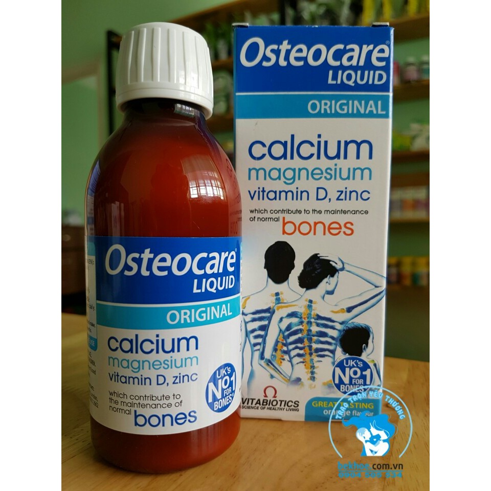 Canxi Osteocare - Dạng nước: 200ml  - UK