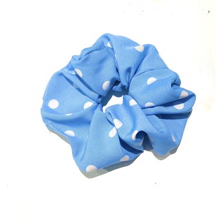 Dây buộc tóc Scrunchies chấm bi (ảnh thật shop chụp)