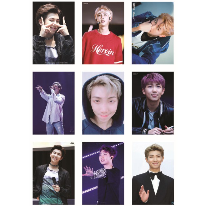 Lomo card ảnh thành viên BTS - RM (Rap Monster) Full 36 ảnh | BigBuy360 - bigbuy360.vn