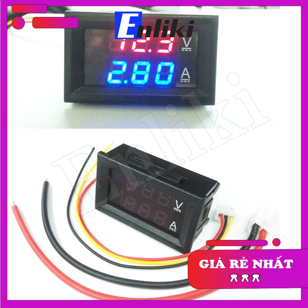Module đo dòng điện + điện áp 100V 100A + Trở Shunt