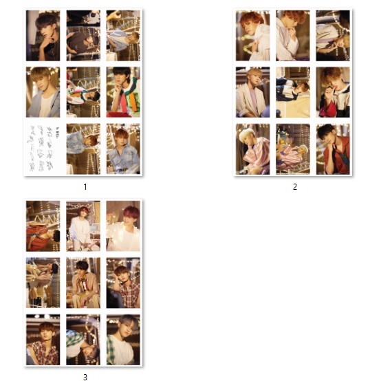 LOMO CARD 81 ảnh SEVENTEEN You Make My Day Jacket Shooting Behind (Follow Ver + Meet Ver)