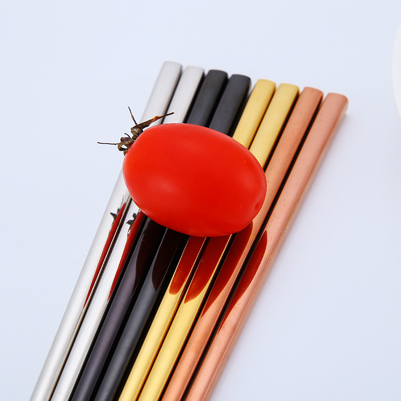 Đũa Ăn Bằng Thép Không Gỉ 304 Chất Lượng Cao