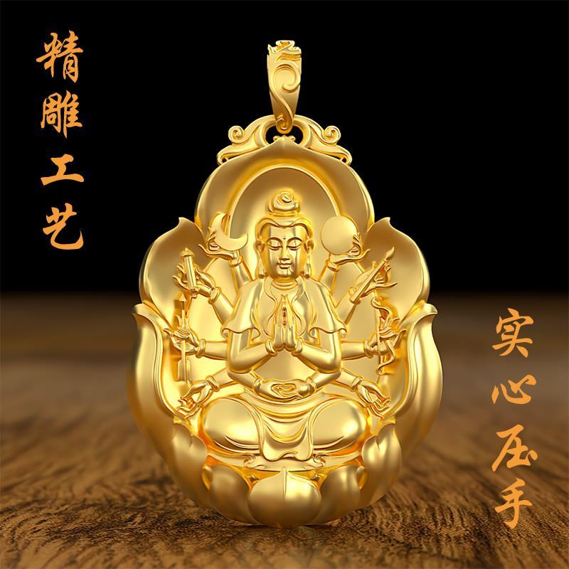 Vòng cổ bạc mặt hình phật 999 thời trang cho nam