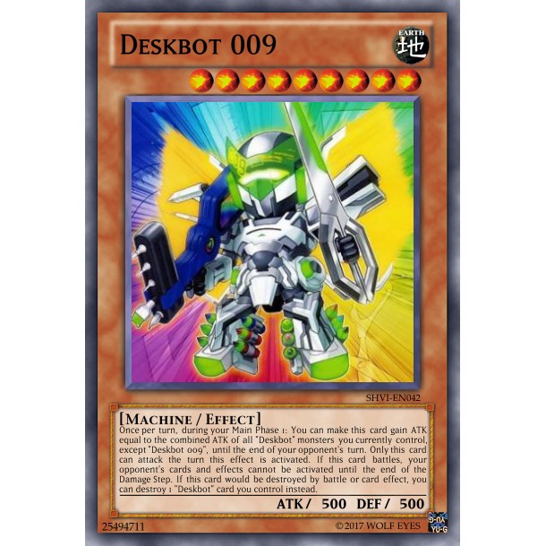 Yugioh Deck Deskbot