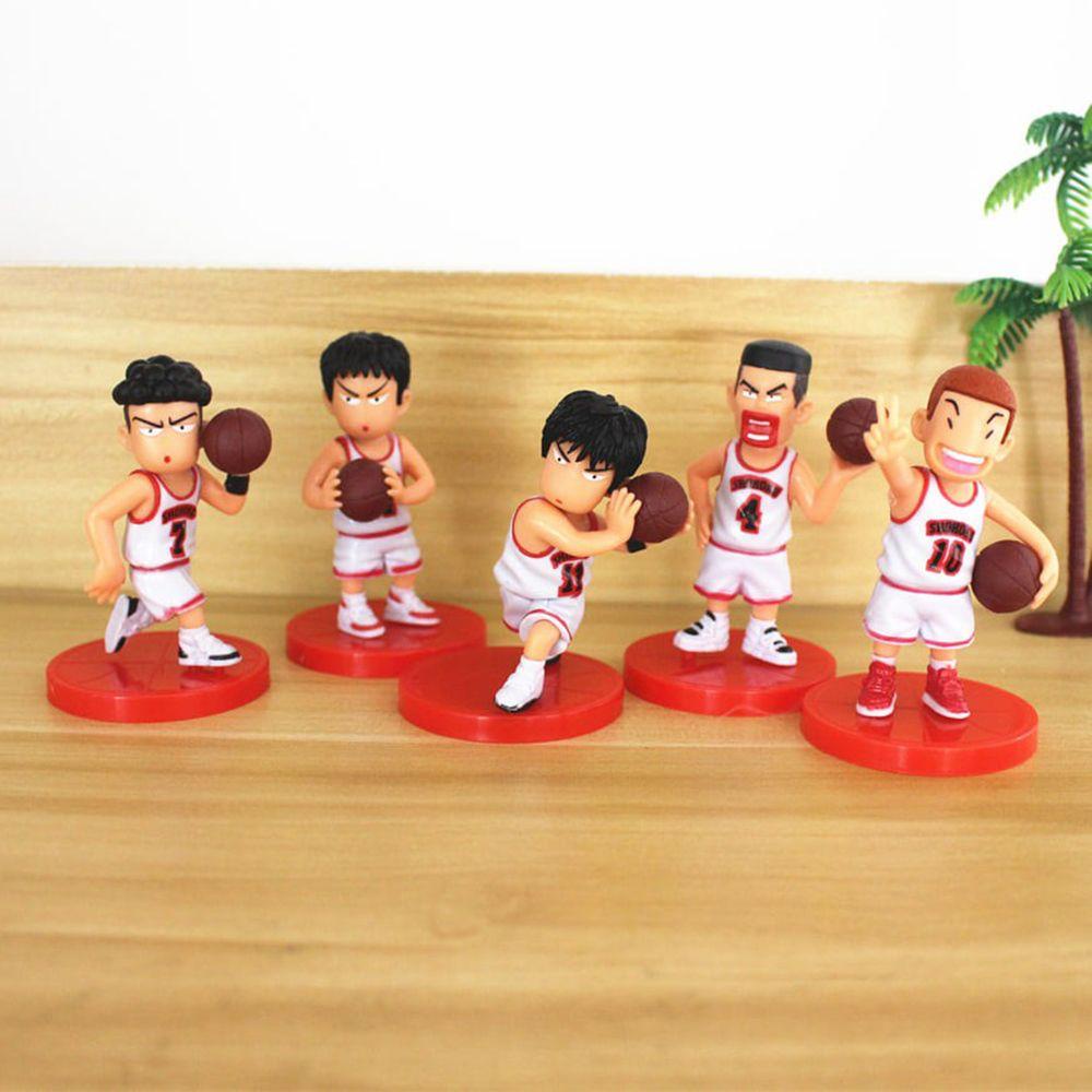Set 5 Đồ trang trí Nhân Vật Trong SLAM DUNK Dùng Để Trang Trí