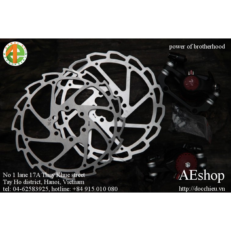 củ phanh đĩa dây MTB BB5 Avid Taiwan cho xe đạp