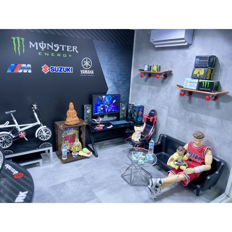 Mô hình thùng nước monter 1/12