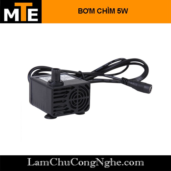 Bơm chìm mini 6-12V 4-5W DC-808 bơm tiểu cảnh, bể cá, điều hòa nước