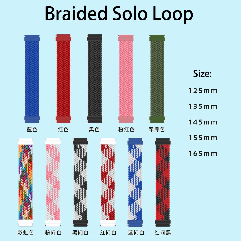 Dây Đeo Sợi Nylon Cho Đồng Hồ Thông Minh for Xiaomi Huami Amazfit Bip Lite / S / U