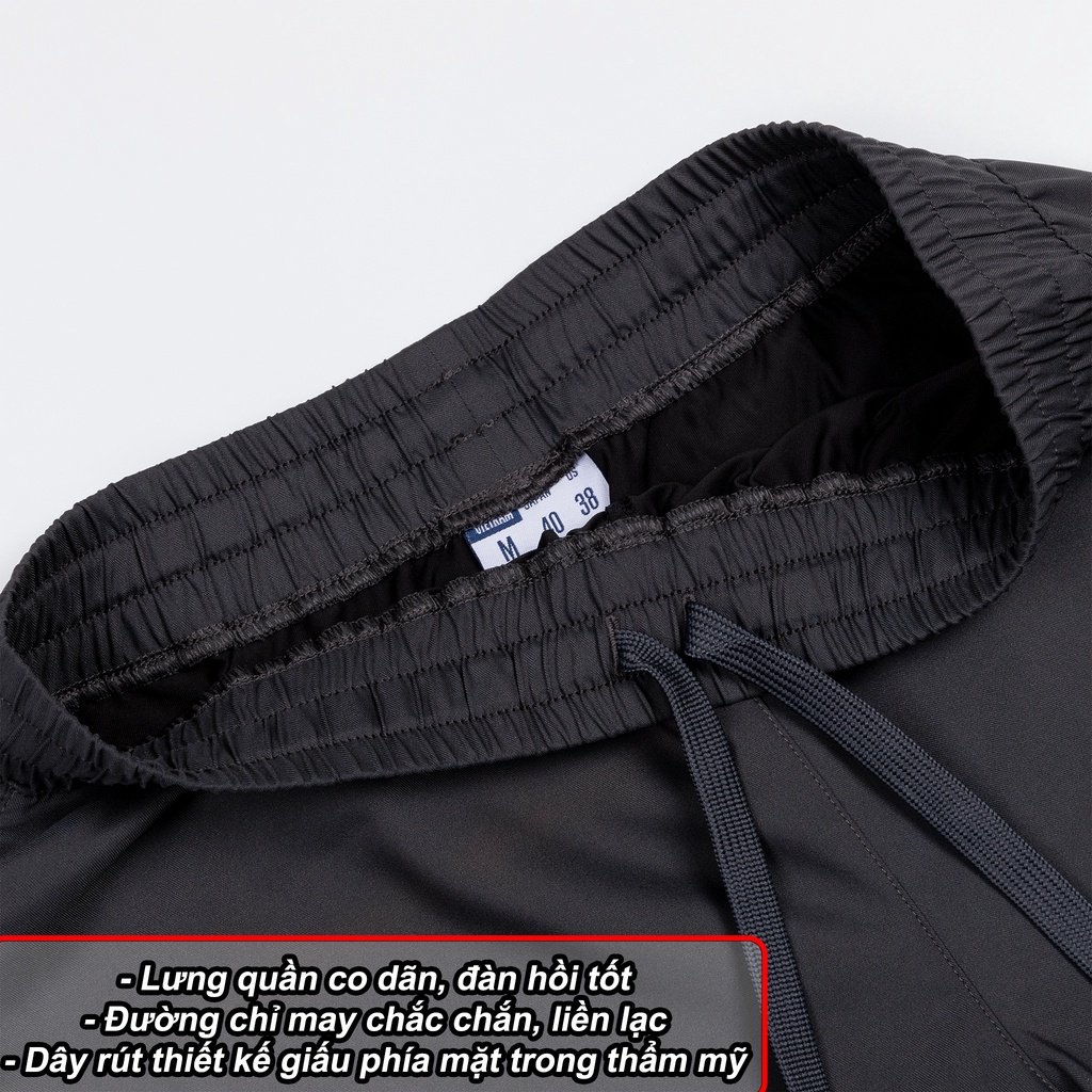 Quần tập Gym Thể Thao Nam 2 lớp TYM vải CoolMax Mềm mại Thấm hút Co dãn tốt QMT001 - TYM FASHION