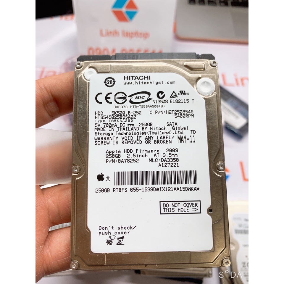 Ổ cứng laptop - 2.5 inch 1Tb - 500G -  320GB - 250G - 200G - hàng tháo máy