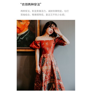Đầm cổ điển pháp dáng xòe
