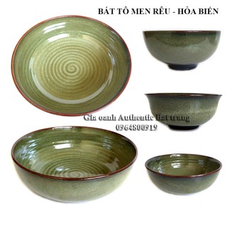 Bát phở, canh oanh gia authentic bat trang - men rêu hỏa biến cao cấp