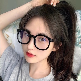 Gọng kính viền dày dáng tròn to phong cách ulzzang cho nam nữ