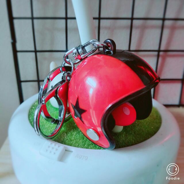 Móc Khoá Hình Nón Bảo Hiểm 3/4 Siêu Cute