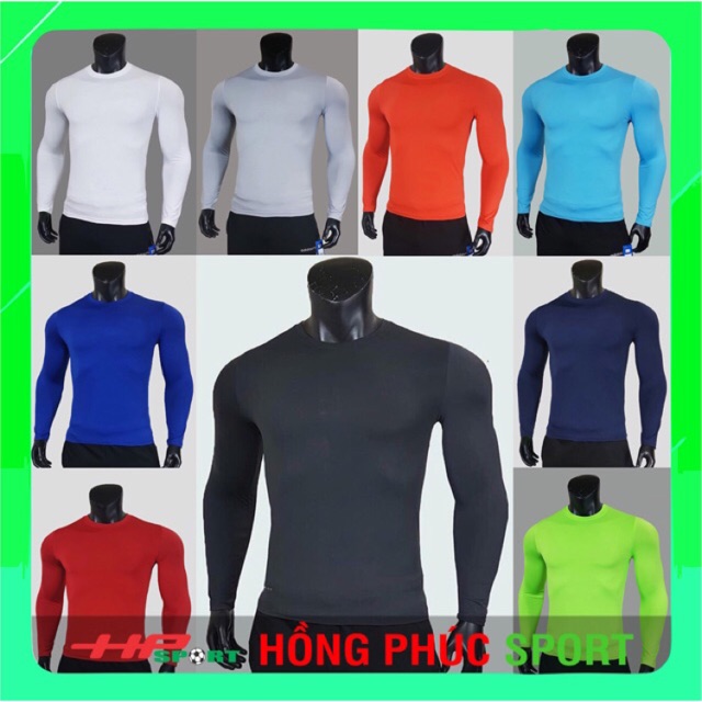 Áo thun nam body giữ nhiệt dài tay cực đẹp màu đen | BigBuy360 - bigbuy360.vn