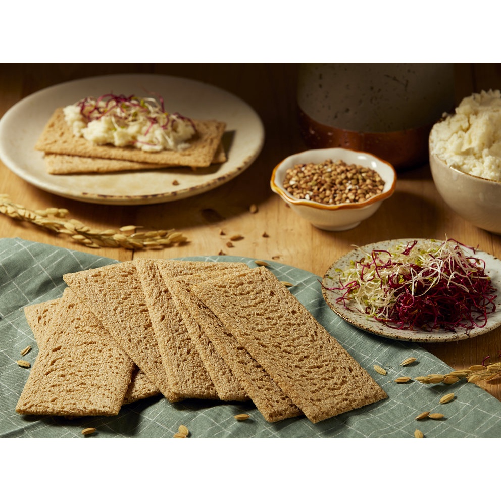 Bánh Ăn Kiêng Cracker Vegan Healthy Nhập Khẩu Úc Thương hiệu Orgran