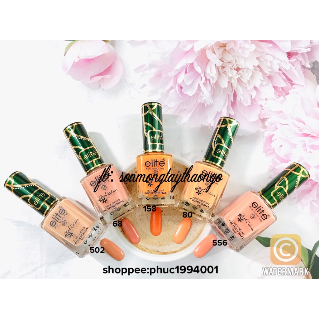 Sơn móng tay cao cấp Elite 16ml (không cần hơ máy)