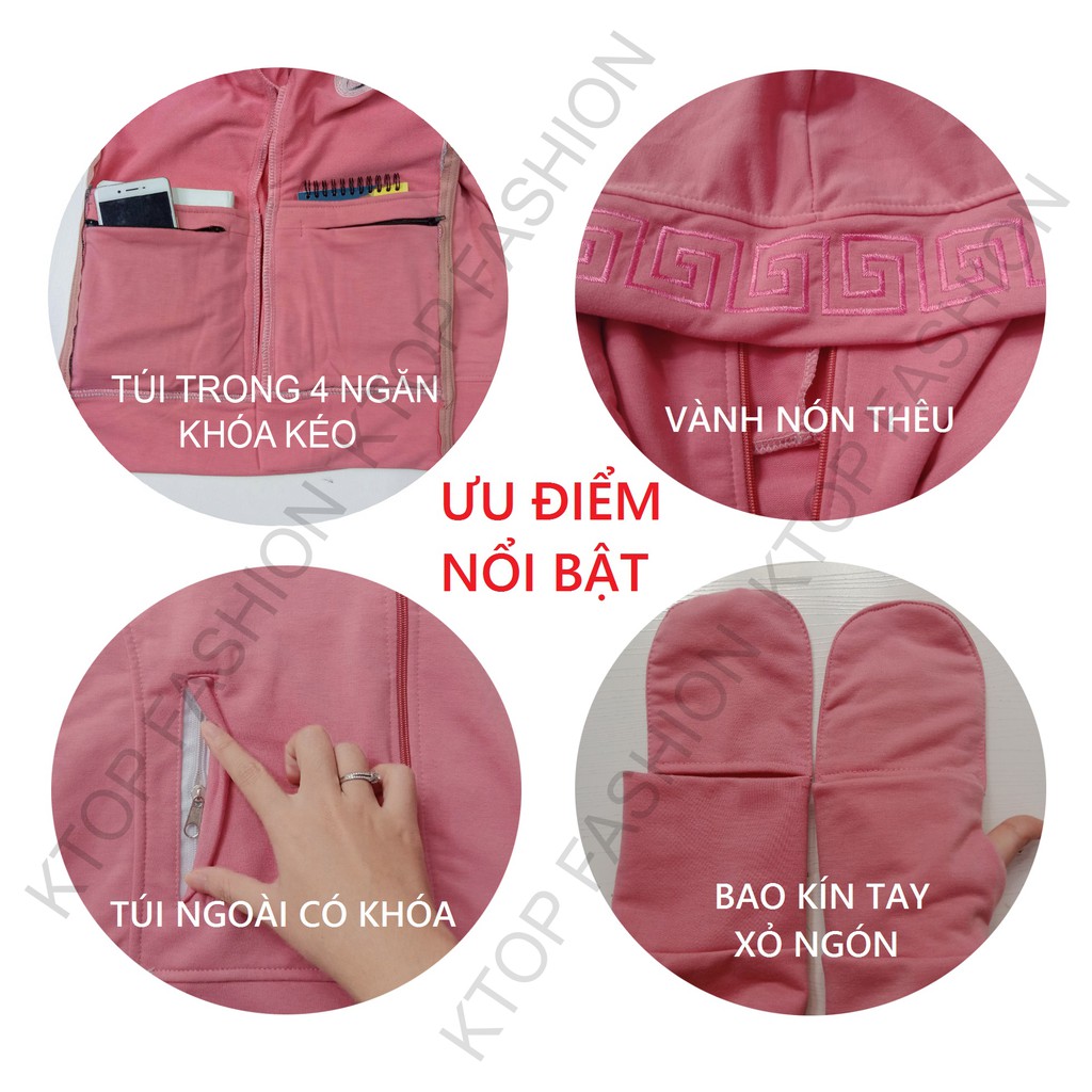 Áo chống nắng thêu cao cấp áo khoác chống nắng nữ | BigBuy360 - bigbuy360.vn