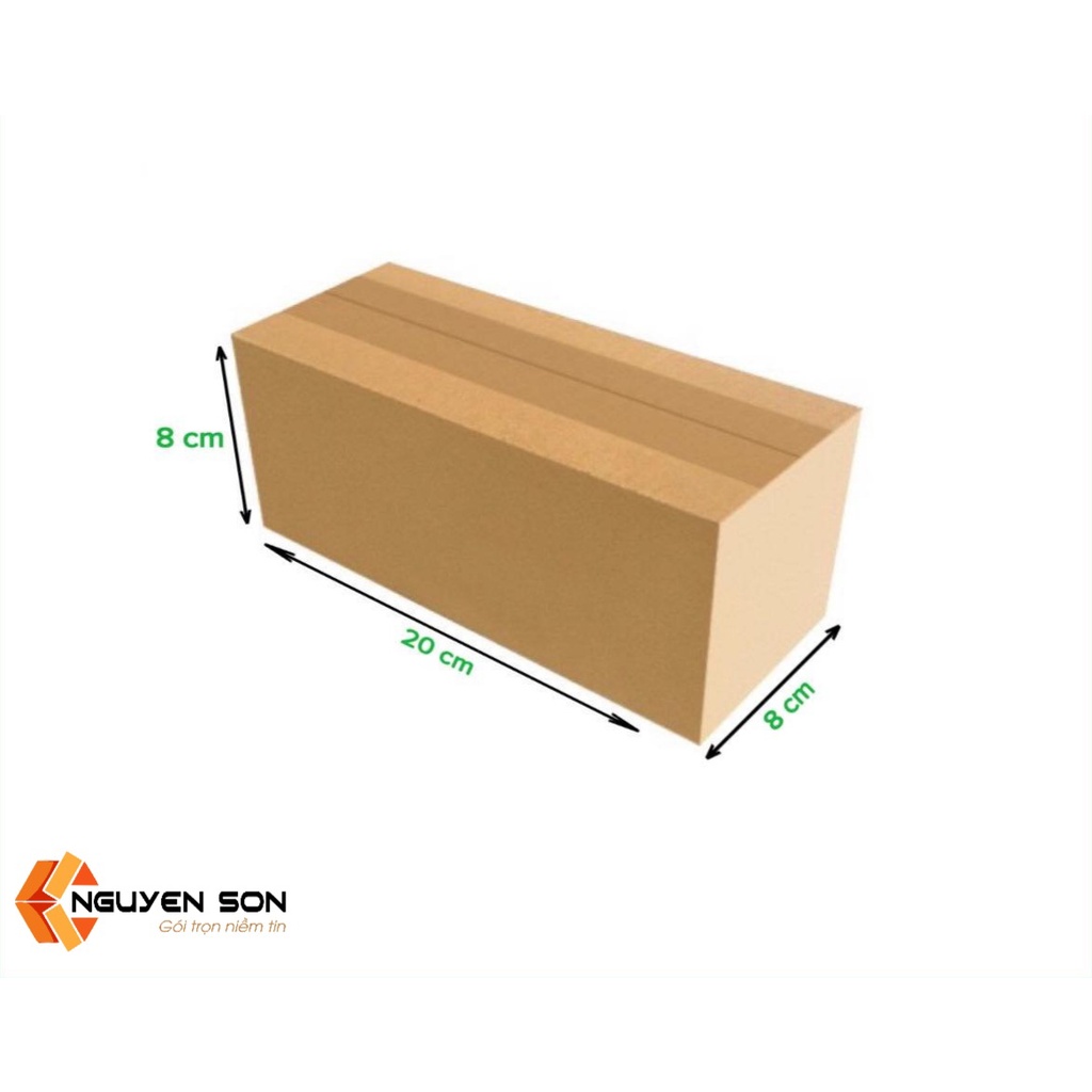 COMBO 10 HỘP 8x8x20 Hộp Carton Đóng Gói Hàng Hóa - Cần Thơ