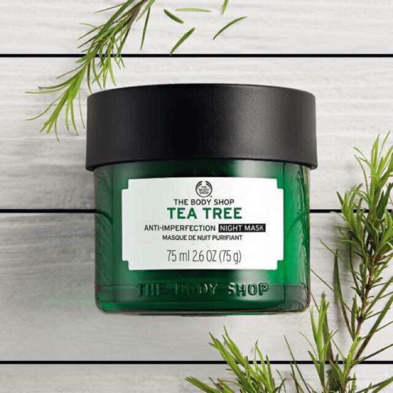 Mặt nạ ngủ The Body Shop Tea Tree Anti-Imperfection Night Mask 75ml