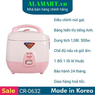 Mua NỒI CƠM ĐIỆN 1 0 LÍT CUCKOO CR-0632 nhập khẩu Hàn Quốc dùng gia đình 2 - 4 người ăn nấu 0.5kg gạo