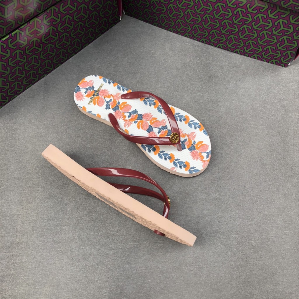 TORY BURCH (T B) Mùa hè mới 2021 dành cho phụ nữ dốc với dép tông đế bằng dép | BigBuy360 - bigbuy360.vn