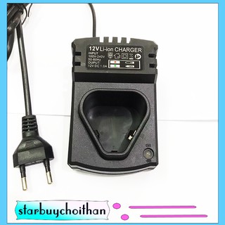 Sạc Pin Li-ion 12v và 16.8v cho máy khoan pin dạng dock sạc