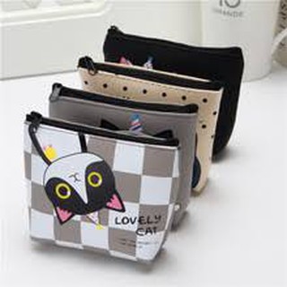 Ví Da Nữ Mini Hình Mèo Con Đáng Yêu