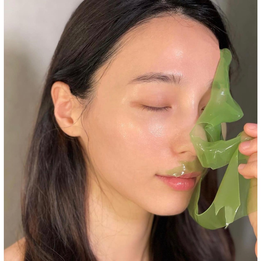 Mặt Nạ Tảo Xoắn Dạng Thạch Celderma Active Repair Green Hydrogel Mask