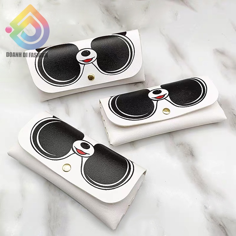 Kính Râm Cho Bé, Bao Kính Mát Trẻ Em Hình Gấu Trúc Cực Dễ Thương, gọng kính siêu dẻo không bao giờ gãy.