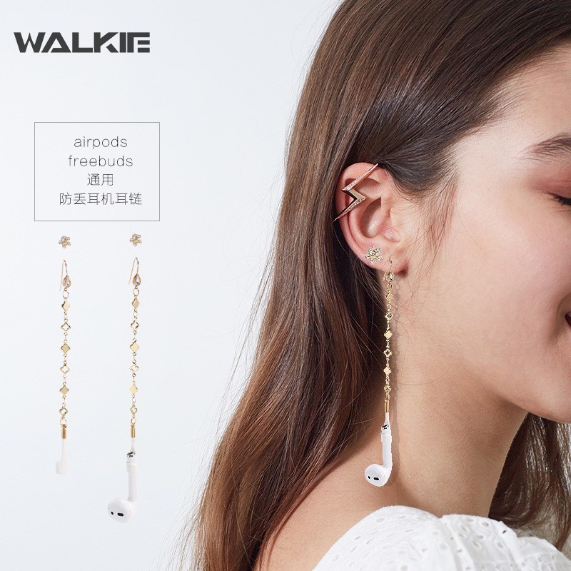 Dây Đeo Tai Nghe Không Dây Chống Thất Lạc Bằng Hợp Kim Sáng Tạo Cho airpods