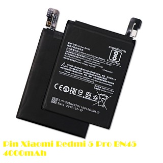 Pin xiaomi redmi note 5 pro bn45 4000 mah