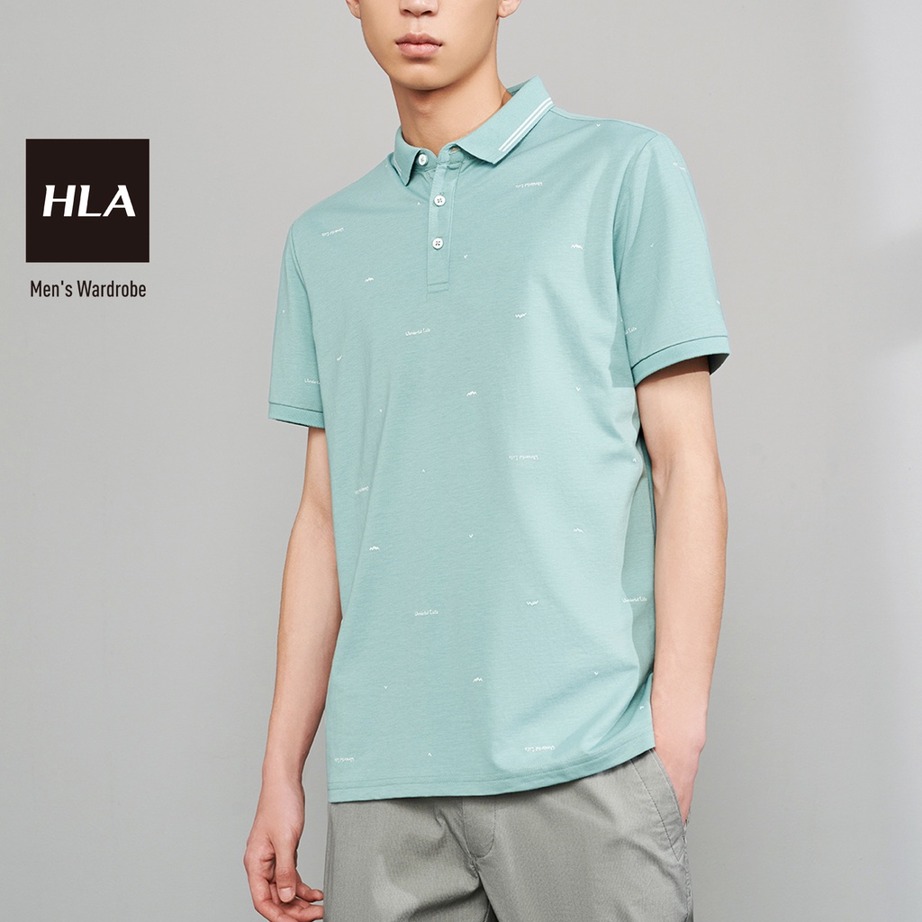 HLA - Áo Thun Polo Nam Comfortable and Cool Polo Shirt