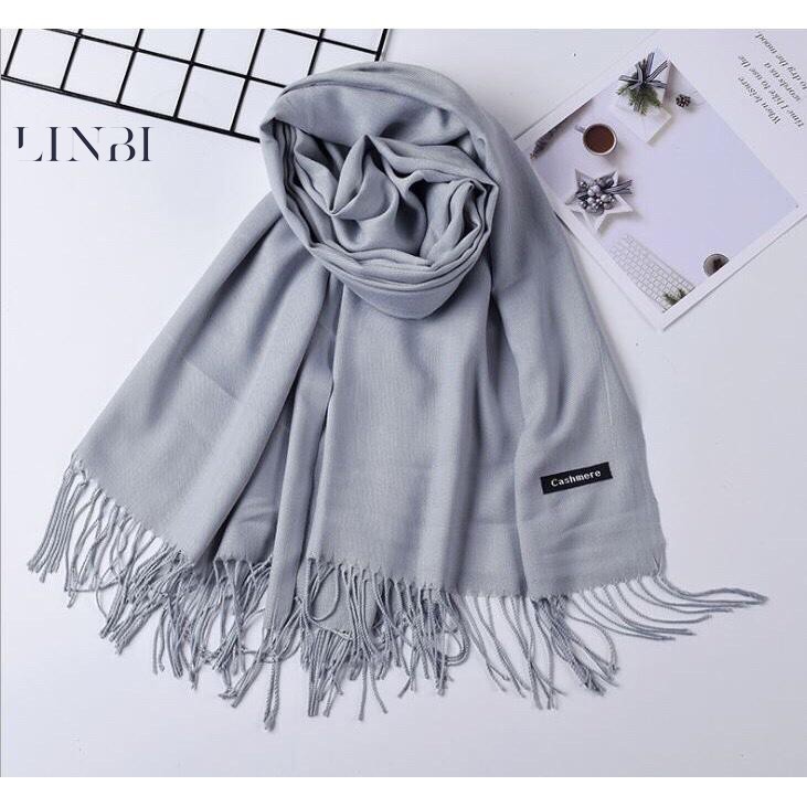 Khăn len choàng cổ thời trang nữ chữ Cashmere đủ màu Liin Clothing SP001